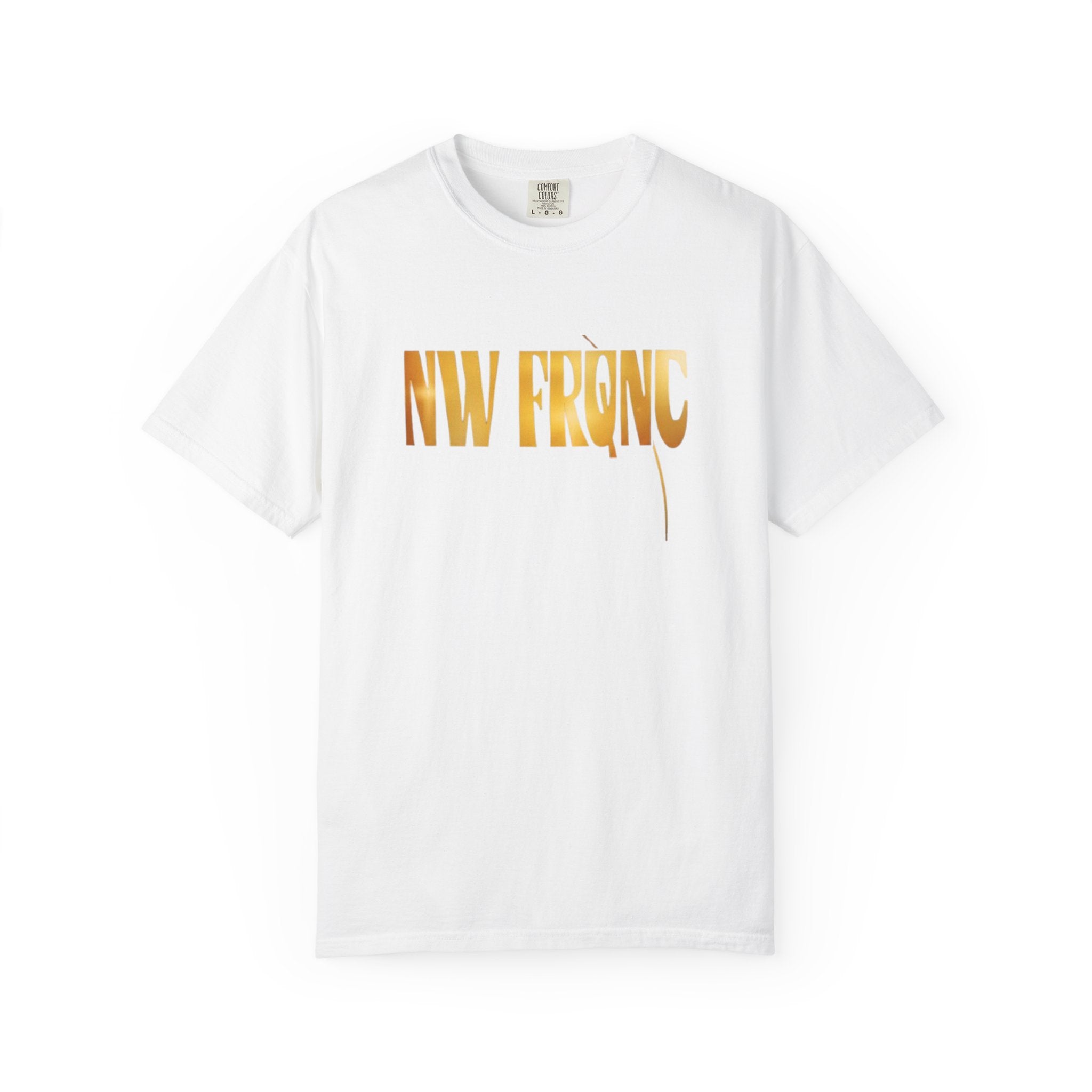 T-shirt Unisex WHITE | NW FRQNC logo GOLD